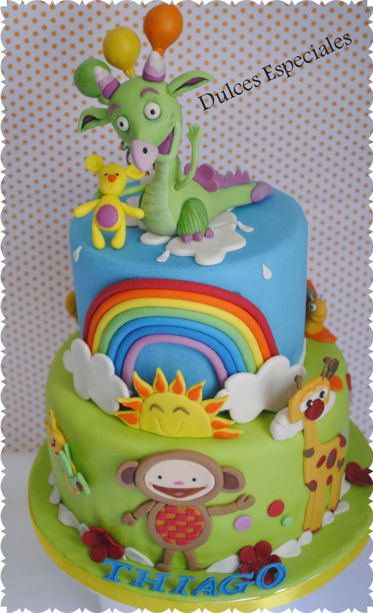 Draco BabyTV Birthday Cake