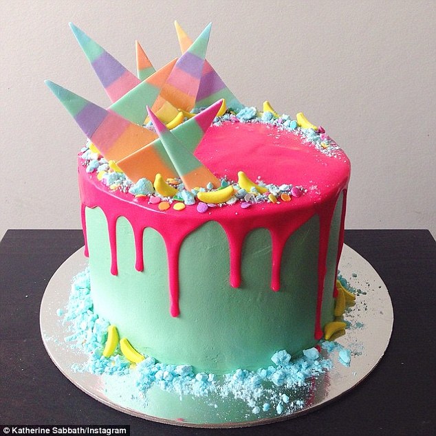 Drip Birthday Cake