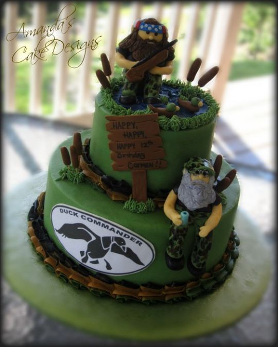 Duck Dynasty Birthday Cake