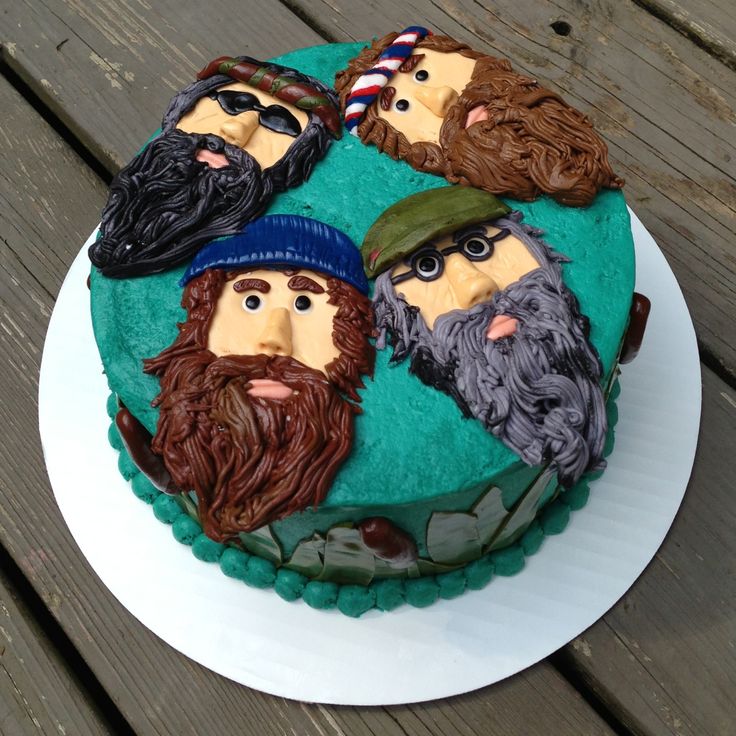 Duck Dynasty Cake