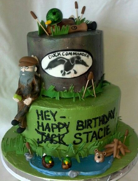 Duck Dynasty Cake