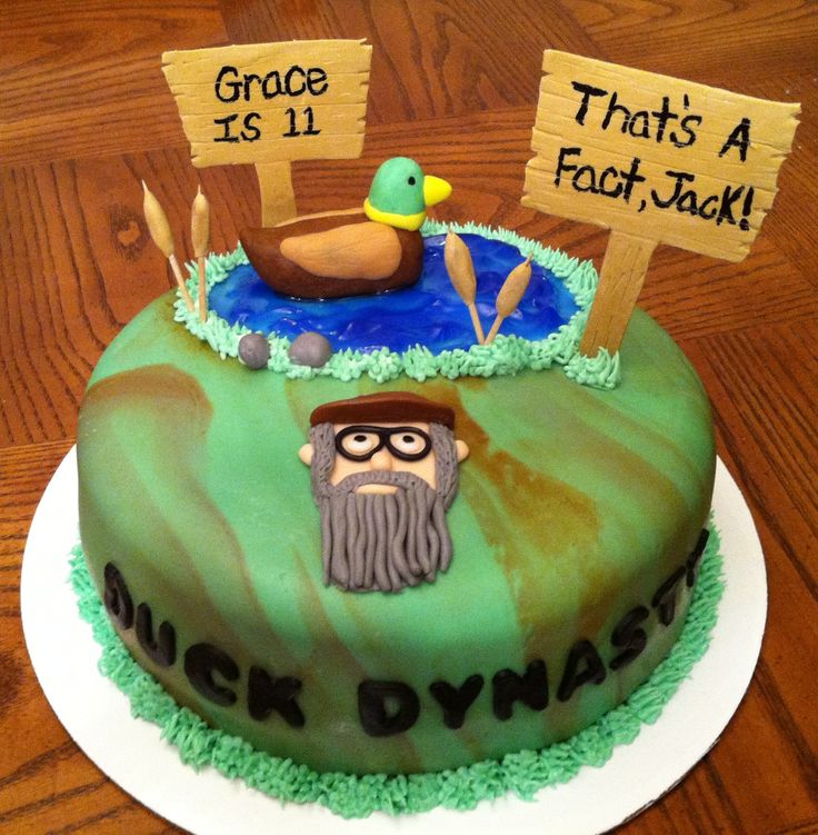 Duck Dynasty Cake