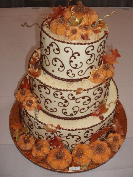 Fall Autumn Birthday Cake Ideas