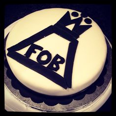 Fall Out Boy Themed Birthday Cake