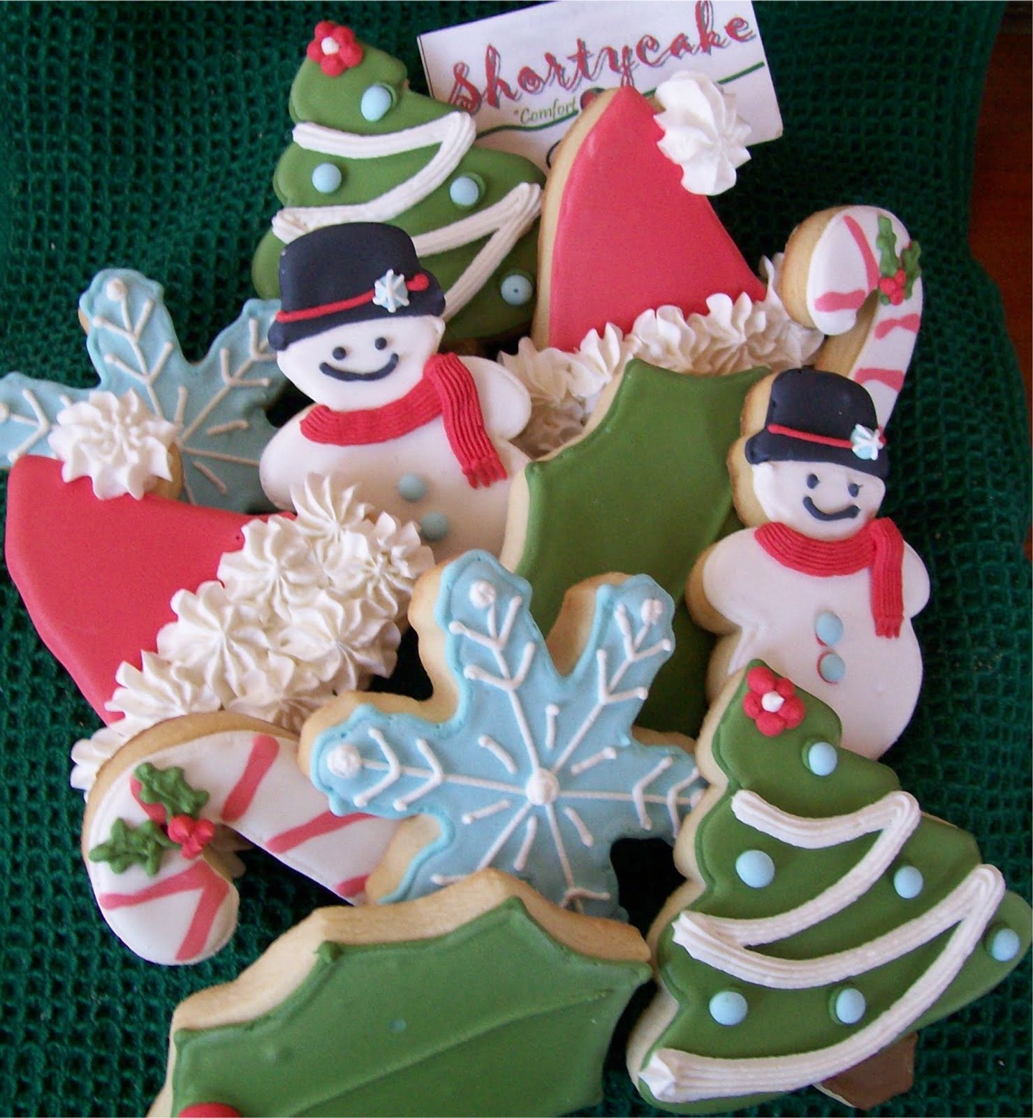 6 Photos of Fancy Christmas Cookies And Cakes