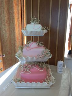 Fancy Fondant Wedding Cake