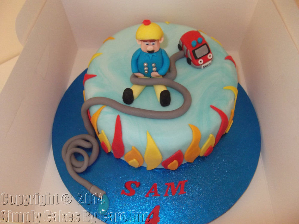 Fireman Sam Birthday Cake