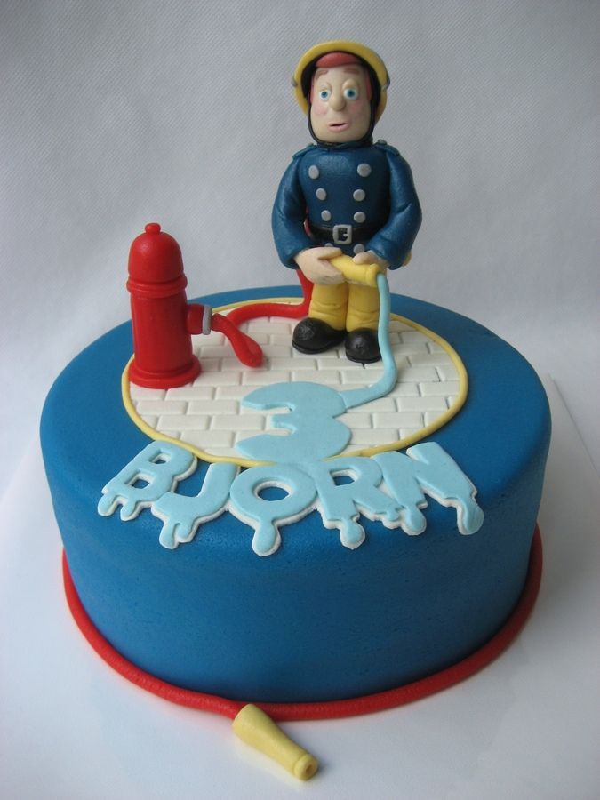 Fireman Sam Birthday Cake