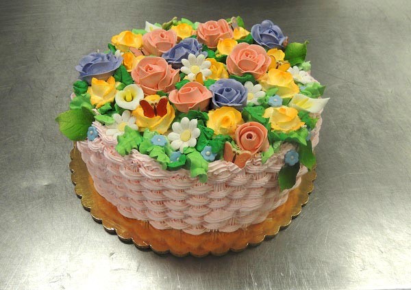 Flower Garden Birthday Cake