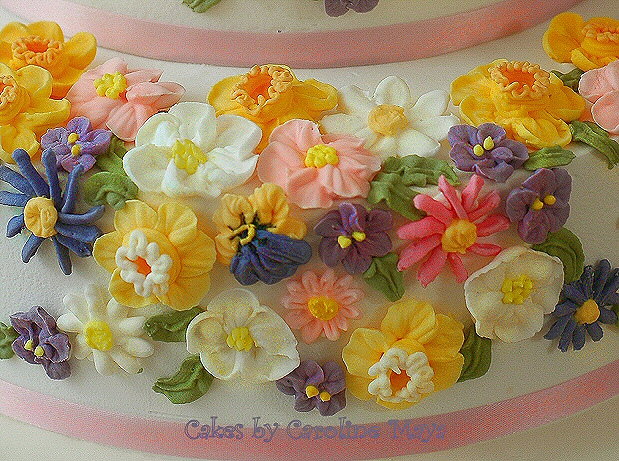 Flower Garden Birthday Cake