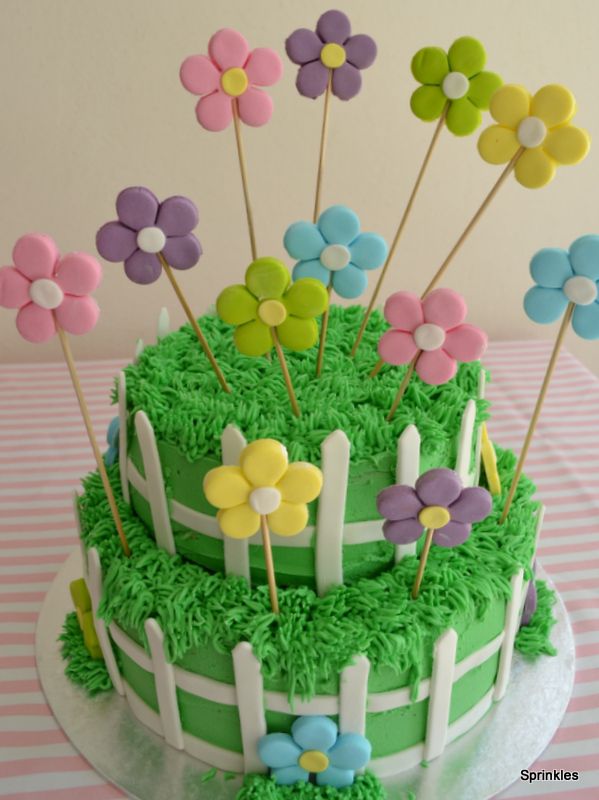 Flower Garden Cake