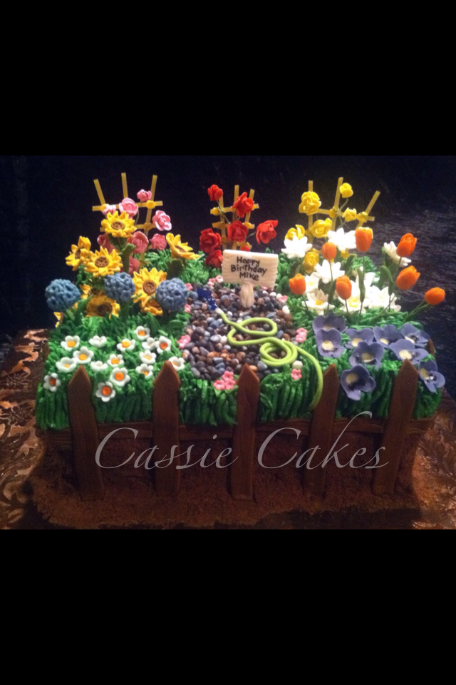 Flower Garden Cake