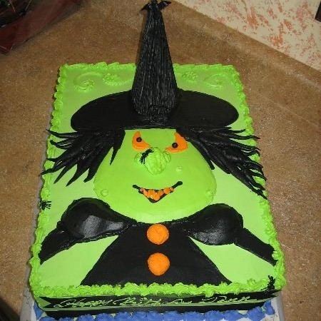 Halloween Witch Cake