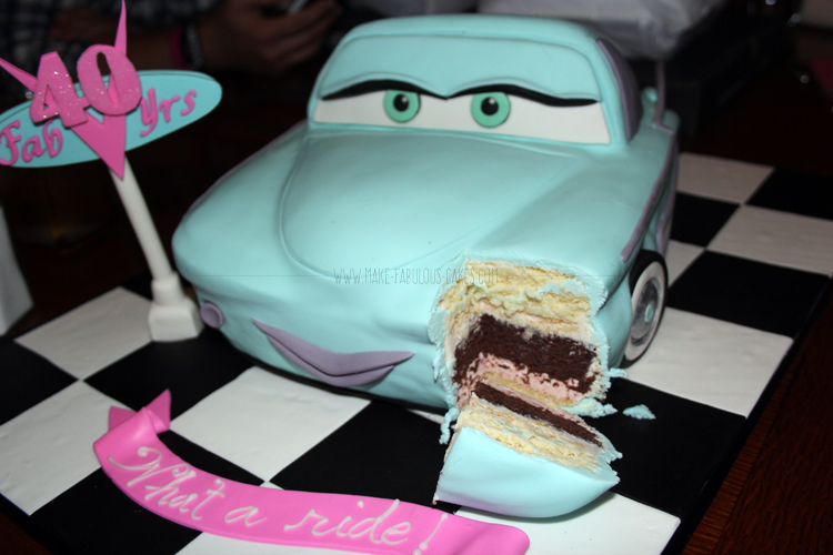 How to Make a Cars Birthday Cake