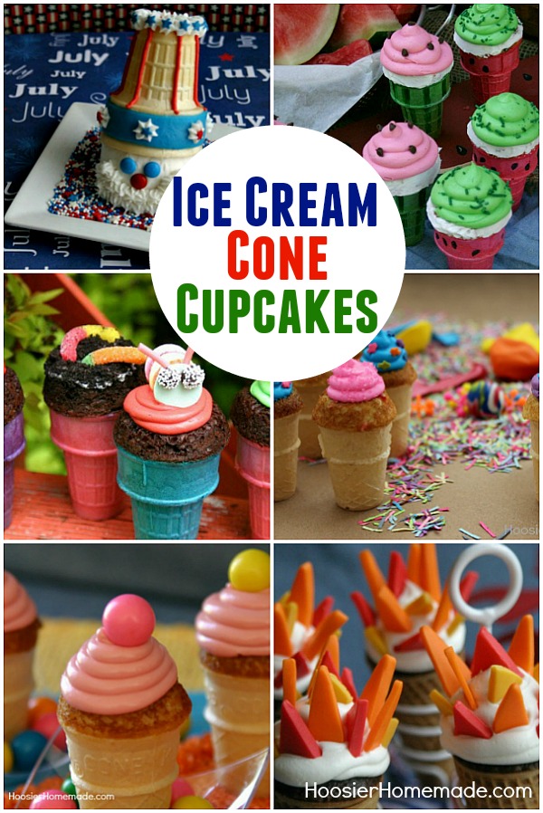 Ice Cream Cone Cupcakes Recipe