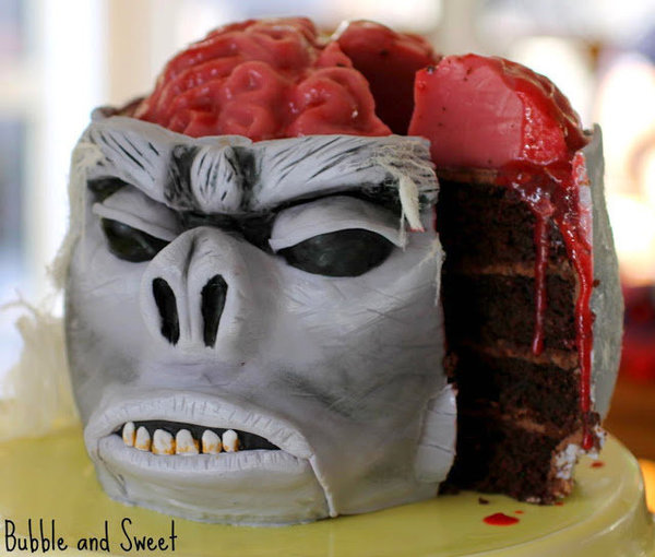 Indiana Jones Monkey Brain Cake