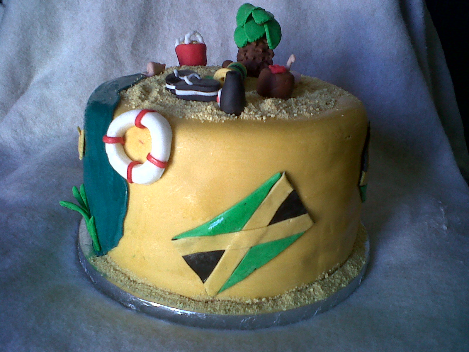 Jamaican Themed Cakes