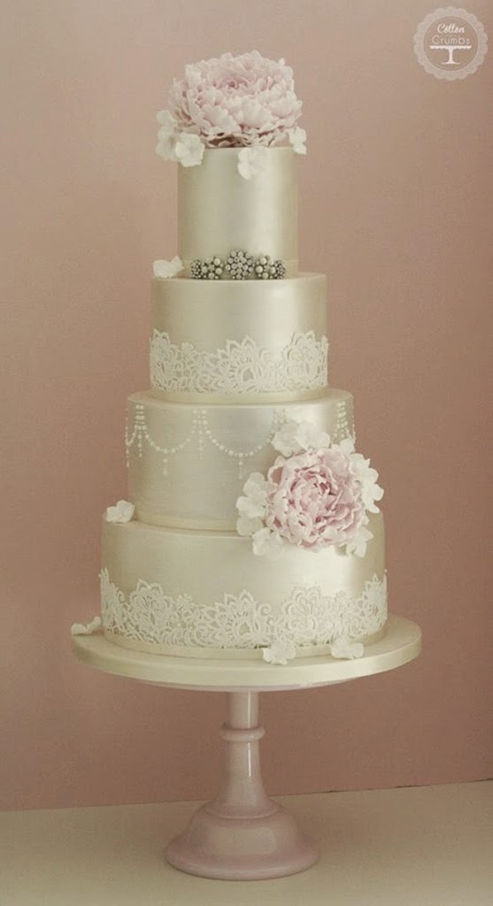 Lace Wedding Cake