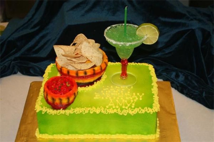 Margarita Birthday Cake