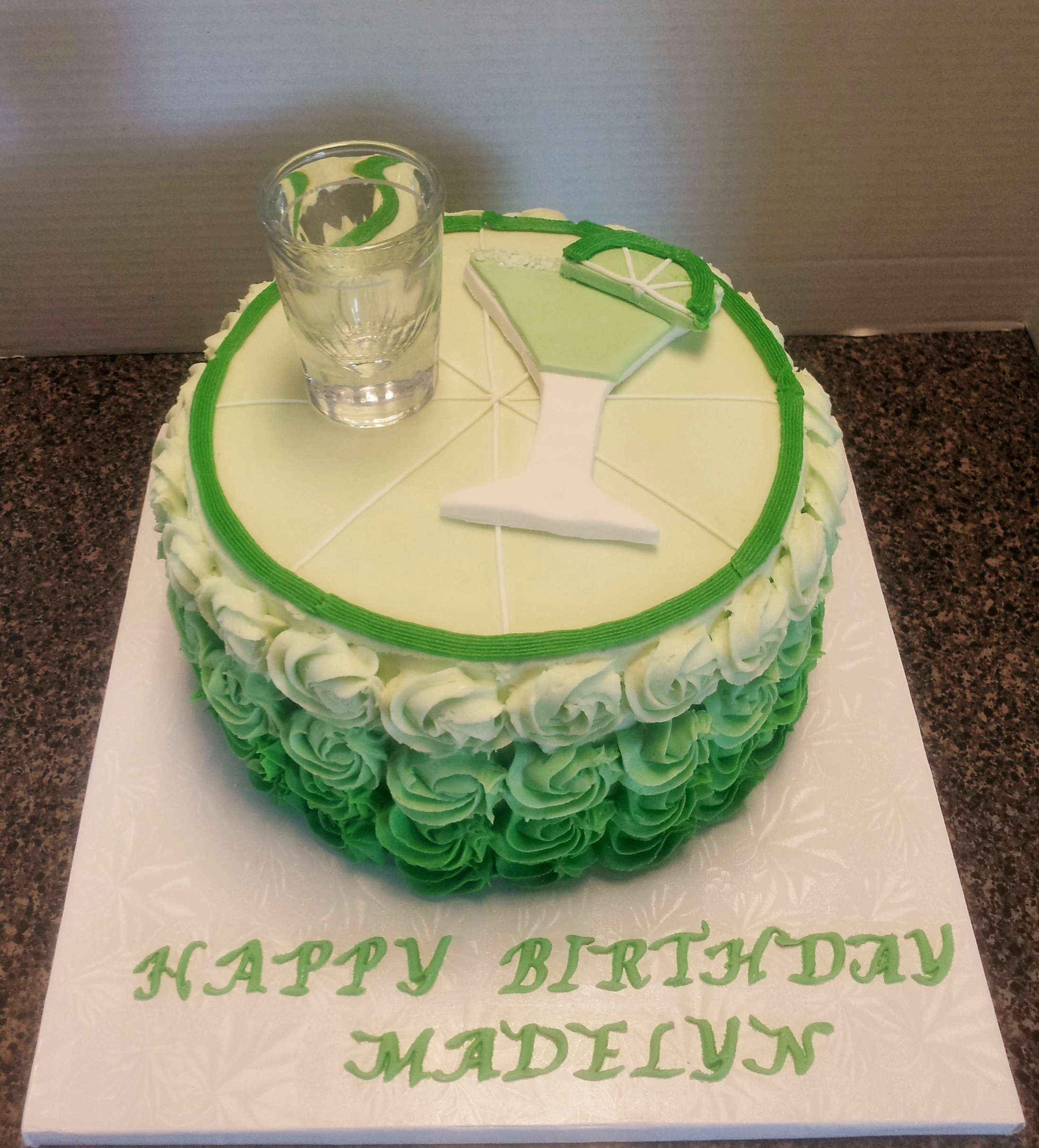 Margarita Birthday Cake