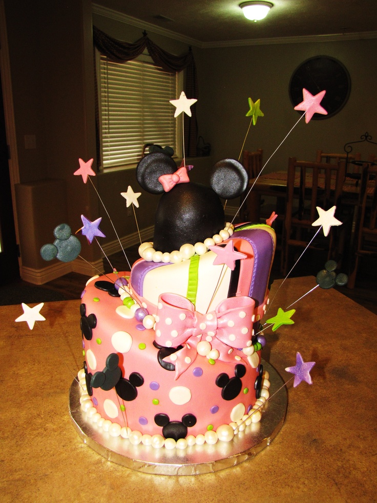 Mini Mouse Birthday Cake