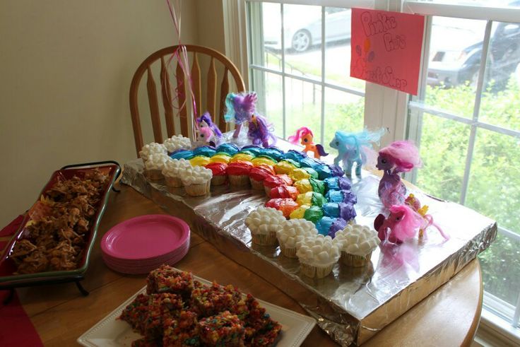 My Little Pony Pull Apart Birthday Cake Ideas