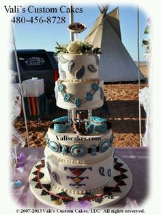 Navajo Wedding Cake Designs