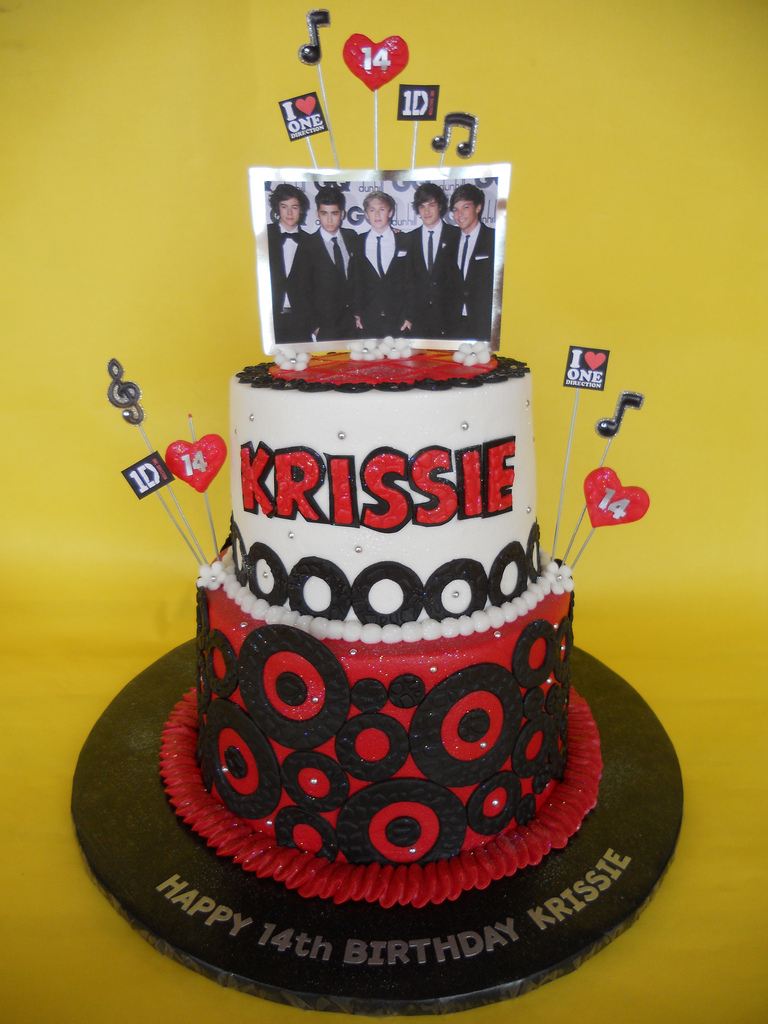 One Direction Birthday Cake