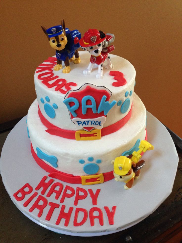 PAW Patrol Birthday Cake Ideas