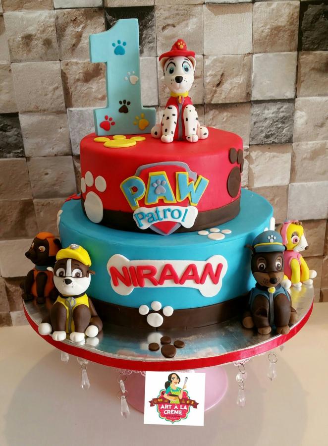 PAW Patrol Birthday Theme Cake