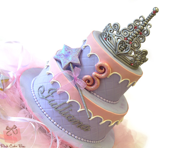 Princess Birthday Cake Lavender