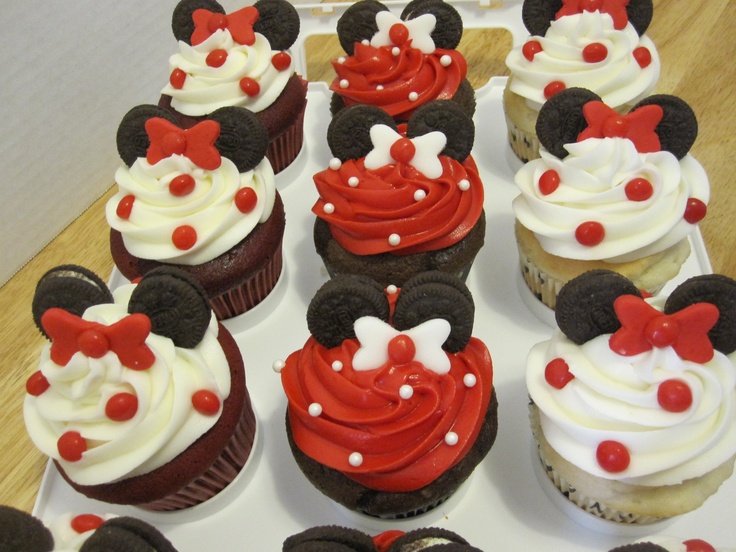 11 DIY Minnie Mouse Cupcakes Photo - DIY Minnie Mouse Cupcake Toppers ...