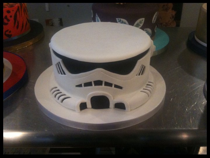 Star Wars Stormtrooper Birthday Cake