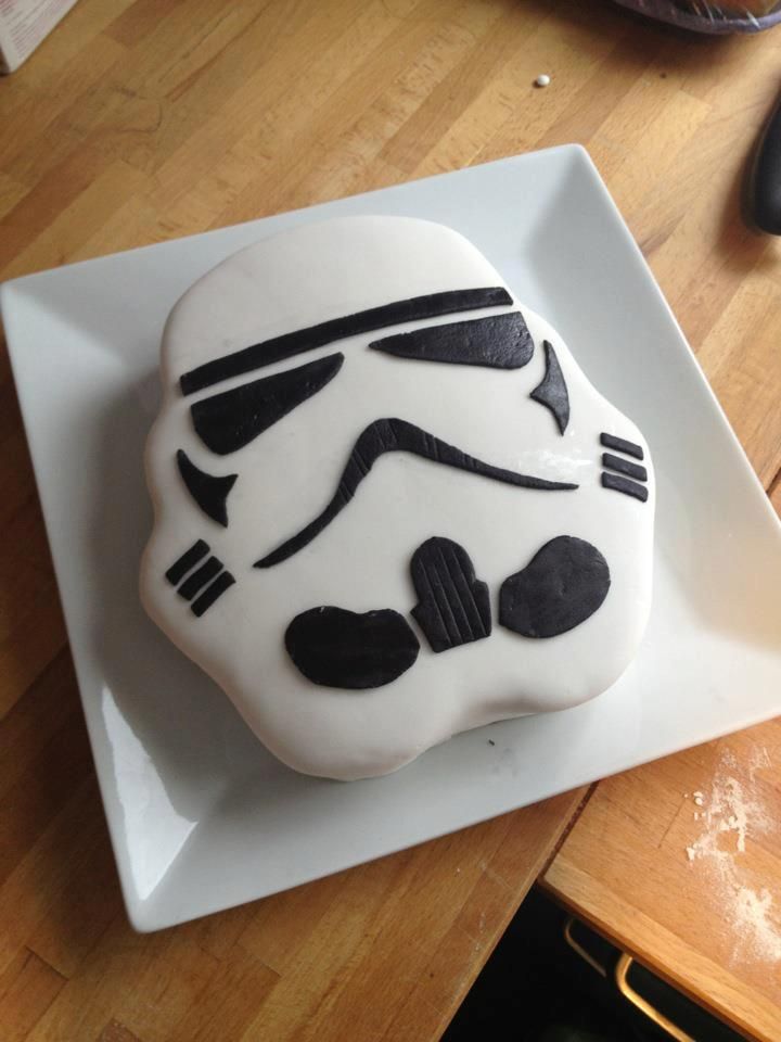 12 Photos of Easy Birthday Cakes Star Wars Stormtrooper