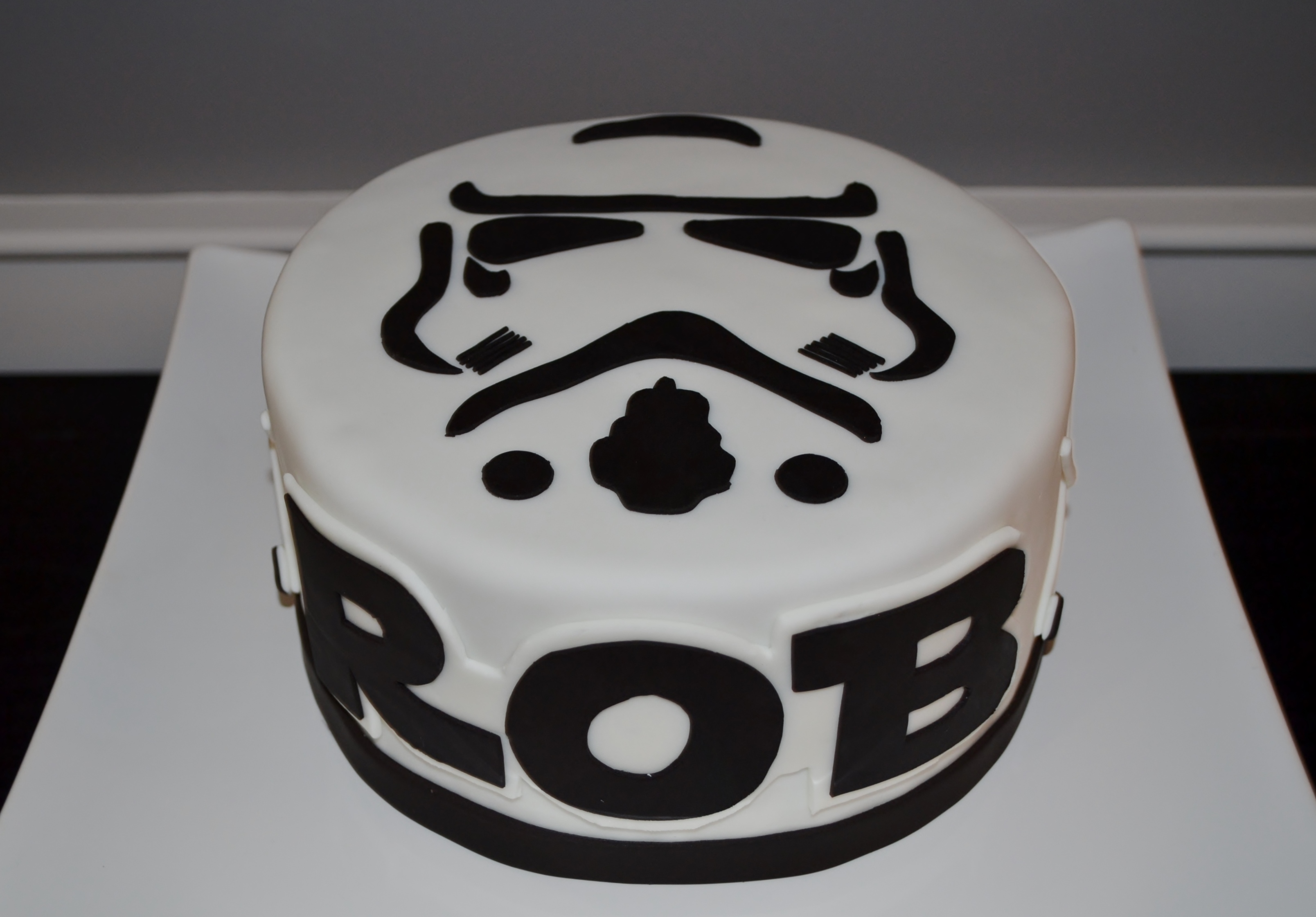 Stormtrooper Star Wars Birthday Cake