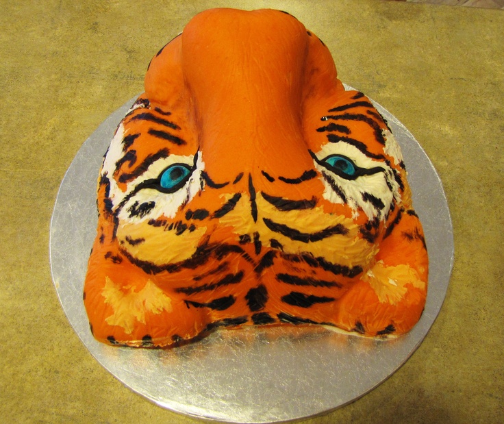 Tiger Birthday Cake