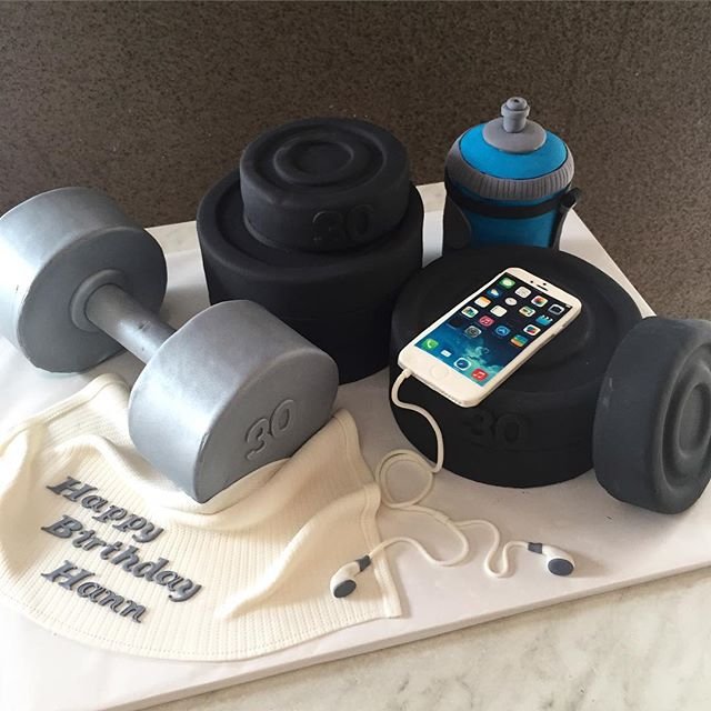 Weight Lifting Cake Ideas