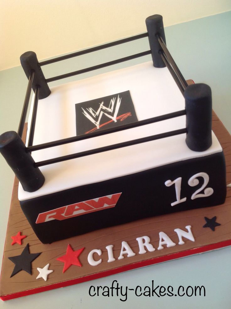 WWE Wrestling Ring Cake