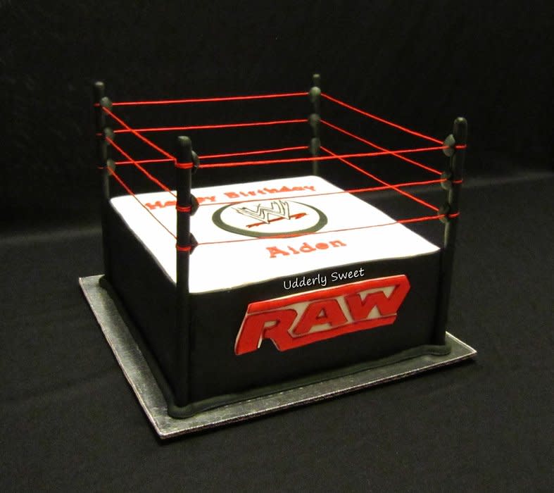 WWE Wrestling Ring Cake