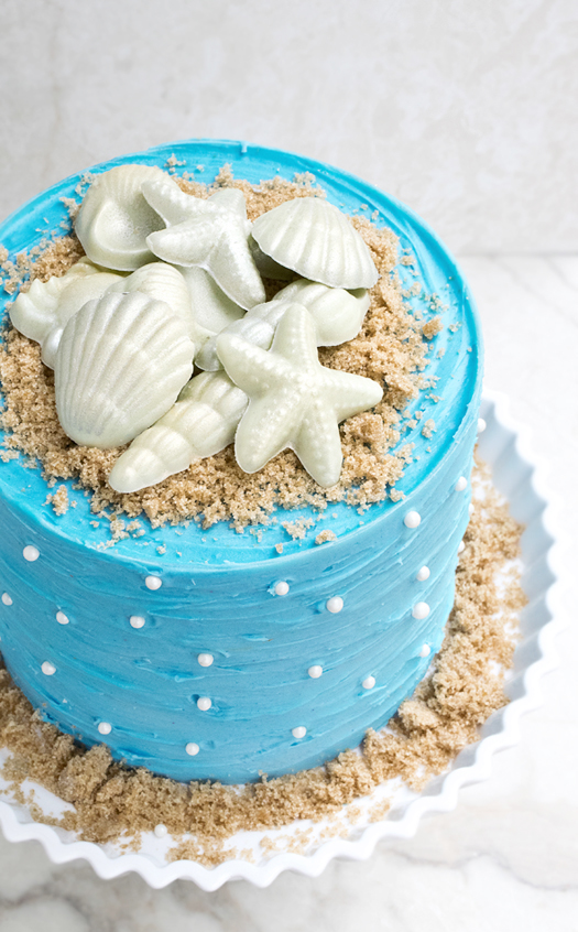 Beach Themed Cake