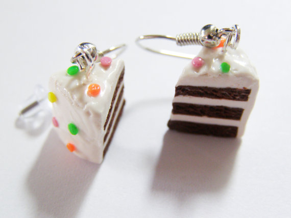 Birthday Cake Clay Charms