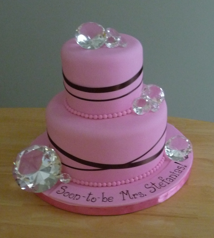 Bling Bridal Shower Cake Ideas