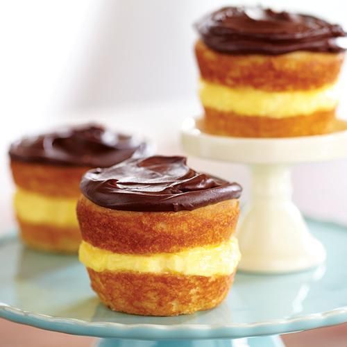 Boston Cream Cupcakes Recipe