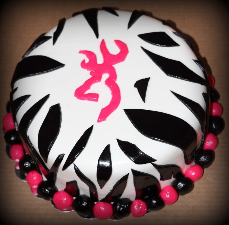 Browning Birthday Cake