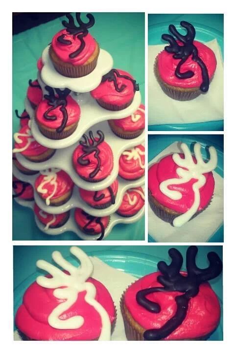 Browning Cupcake Cake