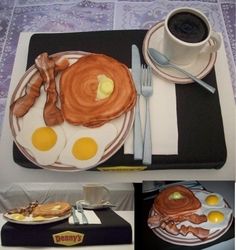 Cakes That Look Like Breakfast Food