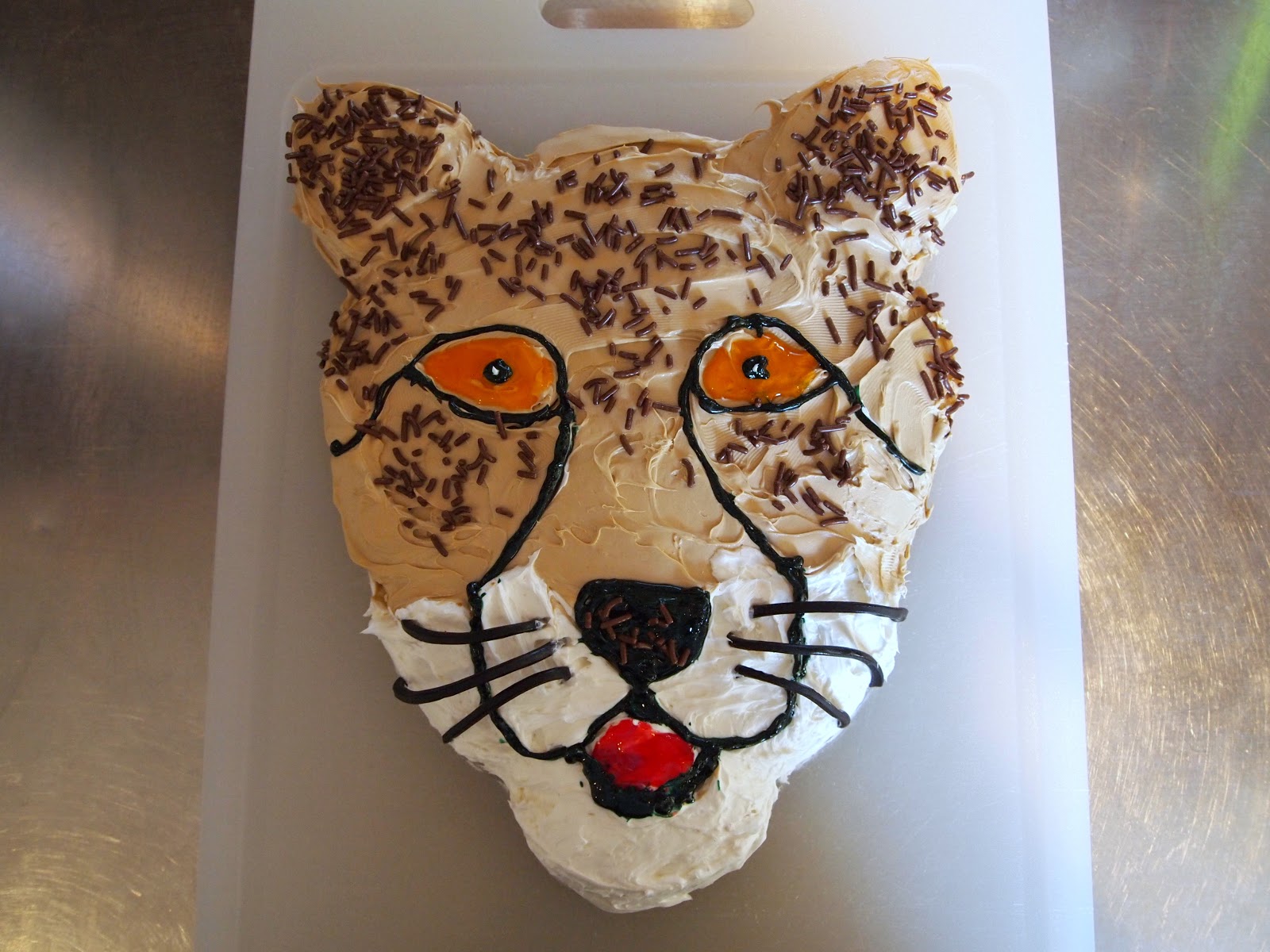 Cheetah Birthday Cake Ideas