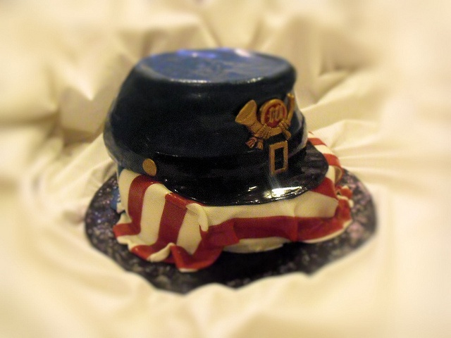 Civil War Themed Cake