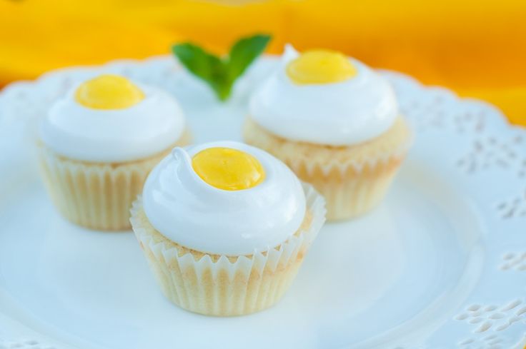 Cupcake with Lemon Curd Recipe Martha Stewart