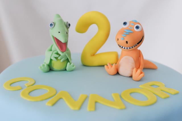 Dinosaur Train Birthday Cake